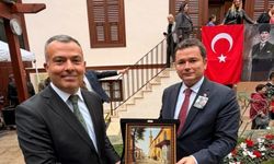 Başkan Aydın Selanik'te Atatürk'ü andı