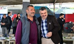 Başkan Yılmaz pazar esnafı ile buluştu