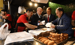 Davut Gürkan, çarşı esnafıyla bir araya geldi
