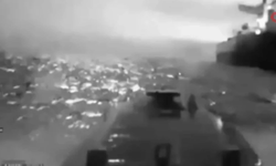 Karadeniz'deki geminin vurulma anı!