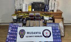 Mudanya'da kaçak tütün operasyonu!