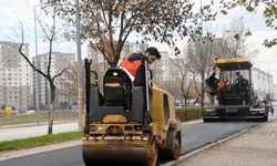 Bursa'da park içi yollar yenilendi