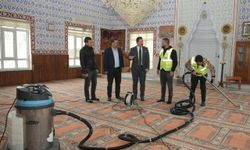 O ilçenin camilerinde üç aylara hazırlık