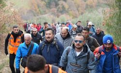 Bursa'da 12 kilometrelik doğa yürüyüşü!