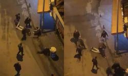 Bursa'da sokak ortasında dayak!