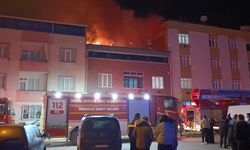 Gece yarısı korkutan yangın!