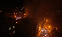 Depo alev aldı! 1 kişi zehirlendi