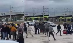 Bursa'da cadde boks ringine döndü!