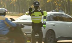 Trafikte robot polis dönemi