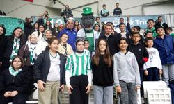 Osmangazili çocukların Bursaspor coşkusu!