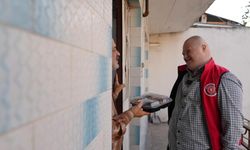 Gürsu'nun gülen yüzü, yemek dağıtımında