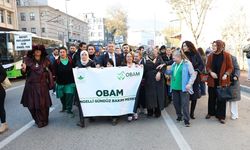 Engelli bireyler farkındalık için yürüdü