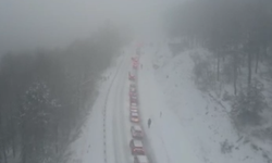 Uludağ’da trafik çilesi