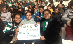 Osmangazili çocuklardan Bursaspor'a destek