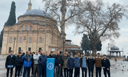Bursalı gençlerden tarihi yolculuk