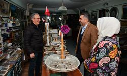 Başkan Yılmaz'dan komşu ziyareti