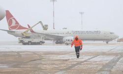 Uçuşlara kar engeli! Çok sayıda sefer iptal