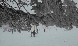 Uludağ’a hafta sonu akını