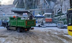 Bursa’da kar mesaisi: 129 yol açıldı!