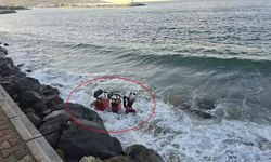 Bursa'da motosiklet denize uçtu!