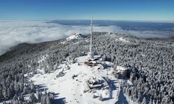 Uludağ'dan mest eden görüntüler