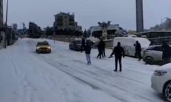 Bursa'da buzlu yol kaza getirdi!