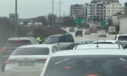 Otobanda korku dolu anlar