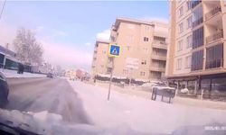 Kar yağışı kaza getirdi