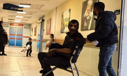 Akaryakıt istasyonunda korkutan olay!