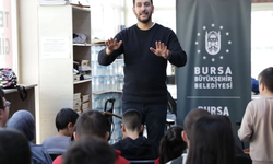 Bursa’da görme engelliler için masallar kalplere dokundu