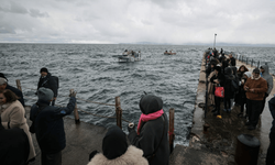 Mudanya'da denizden haç çıkarma töreni!