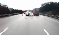 Sürücü trafiği birbirine kattı!