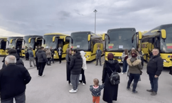 Bursa Terminali'nde yılbaşı dönüş yoğunluğu