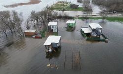 Bursa'da göl taştı!