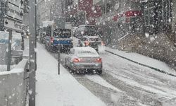 Bursa'da trafikte zor anlar!