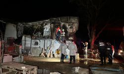 Prefabrik köy evinde facia!