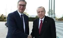 Erdoğan, Vucic ile bir araya geldi