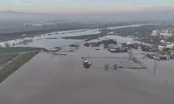 Bursa'da tarım alanları sular altında!