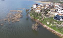 Yaren Leylek’in köyünde su baskını