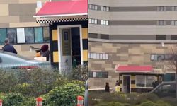 Taksi durağında sinir krizi!