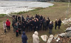İznik Gölü'nde su protestosu