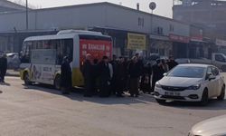 Bursa'da otobüs ile minibüs çarpıştı!