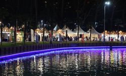 Bursa’daki bu meydan ışıl ışıl