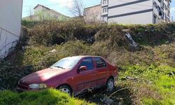 Bursa'da otomobil şarampole uçtu!