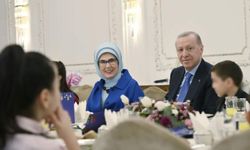 Erdoğan, çocuklarla iftarda bir araya geldi