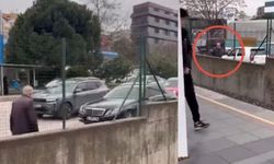 Yaşlı adam yürekleri ağza getirdi!