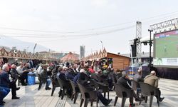 Bursaspor coşkusu bu meydanda yaşandı