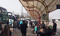 Bursa Terminali'nde bayram yoğunluğu