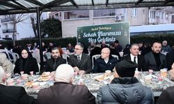 Kestel'de sokak iftarı