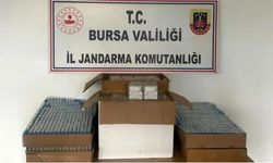 Bursa'da kaçak sigara operasyonu!